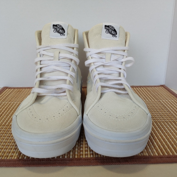 Vans Ultra Cush Suede/Canvas Waffle Cup Sneakers - Picture 3 of 11